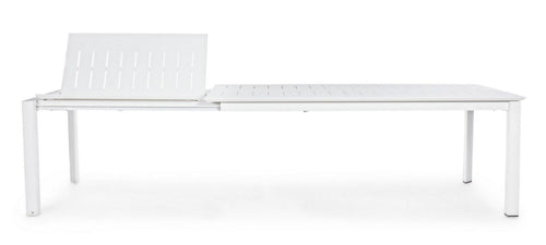 BIZZOTTO TAVOLO IN ALLUMINIO 200/300X110 BIANCO CX21-KONNOR