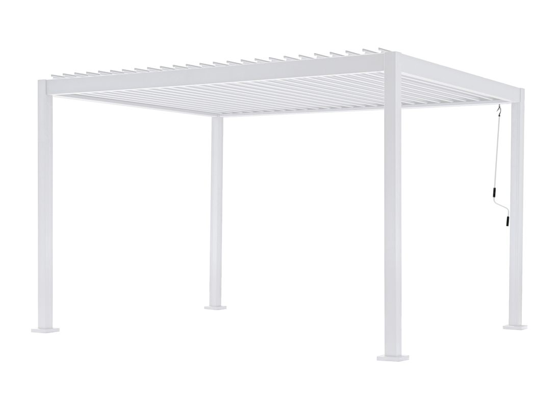 PERGOLA TEXAS 3X4 BIANCO
