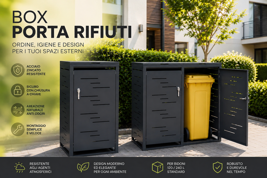 PORTA RIFIUTI 1 ANTA 66 CM