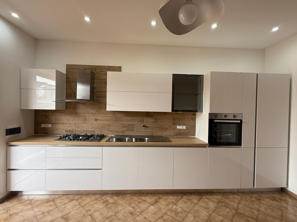 ALA CUCINE MATHERIA 22 BIANCO LACCATO