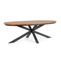 BIZZOTTO TAVOLO ZELMAR 218X115 ANTRACITE Y13 NAT