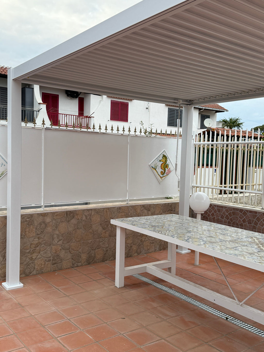 PERGOLA TENERIFE IN ALLUMINIO 3x4 BIANCO
