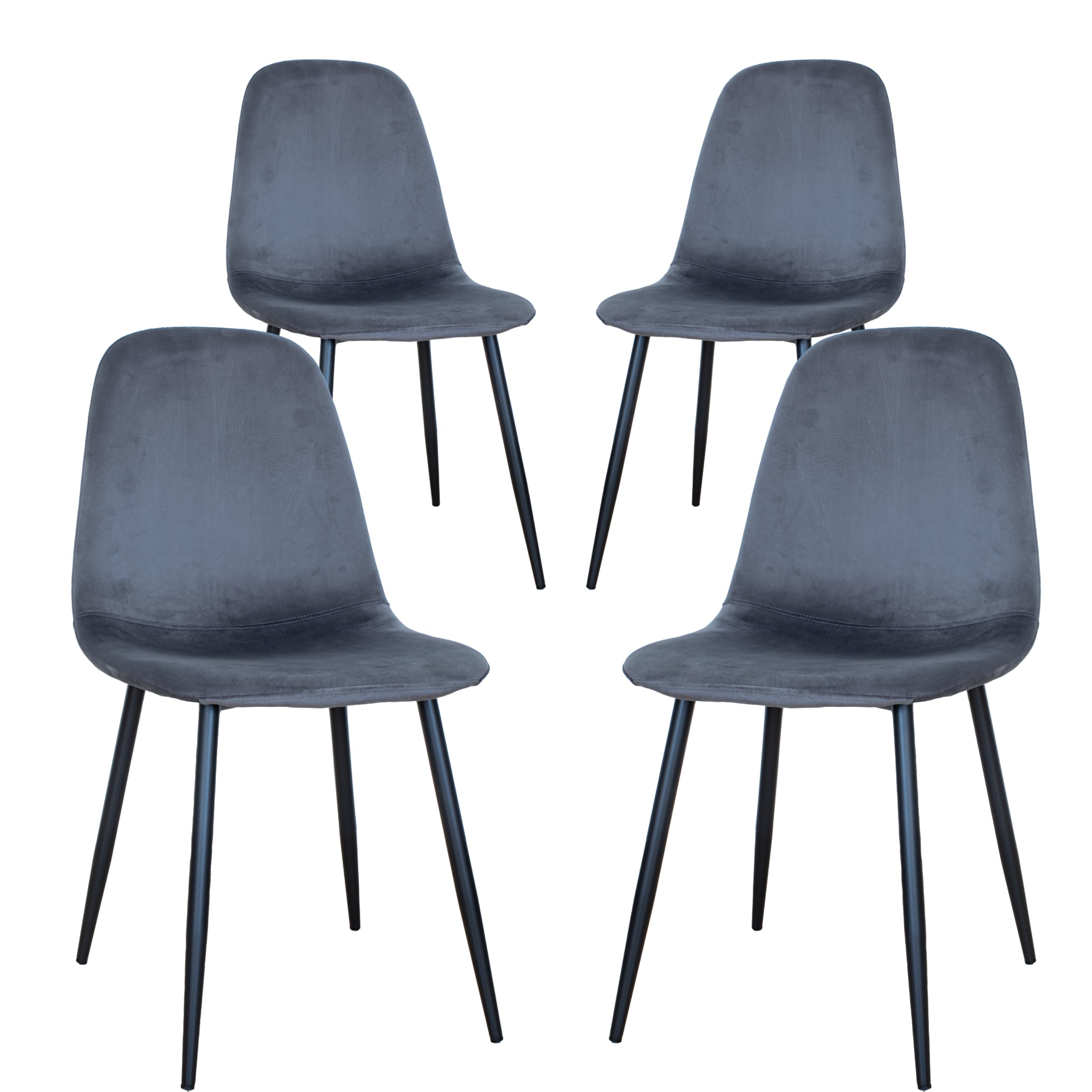 SEDIA BECKY VELLUTO 4 COLORI