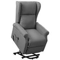 POLTRONA IKA GRIGIO RECLINER
