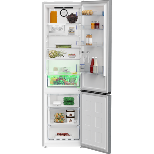 BEKO FRIGO COMBINATO 407LT D TOTAL NO FROST 60CM METALLOOK B5RCNE405HXB