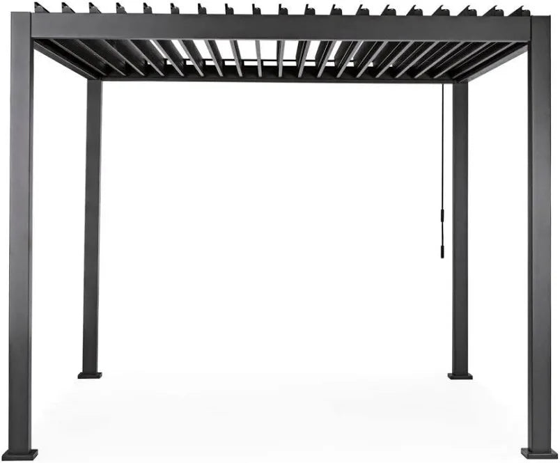 PERGOLA BIOCLIMATICA PALMAS 3x3 ANTRACITE FERRO/ALLUMINIO