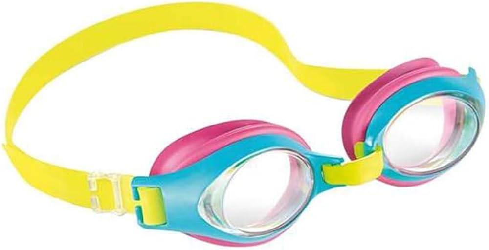INTEX OCCHIALINI JUNIOR PER BIMBI 3/8 ANNI COLORI ASSORTITI 55611