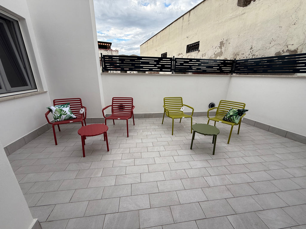 NARDI SET DOGA RELAX 2 POLTRONE + TAVOLINO DOGA PERA