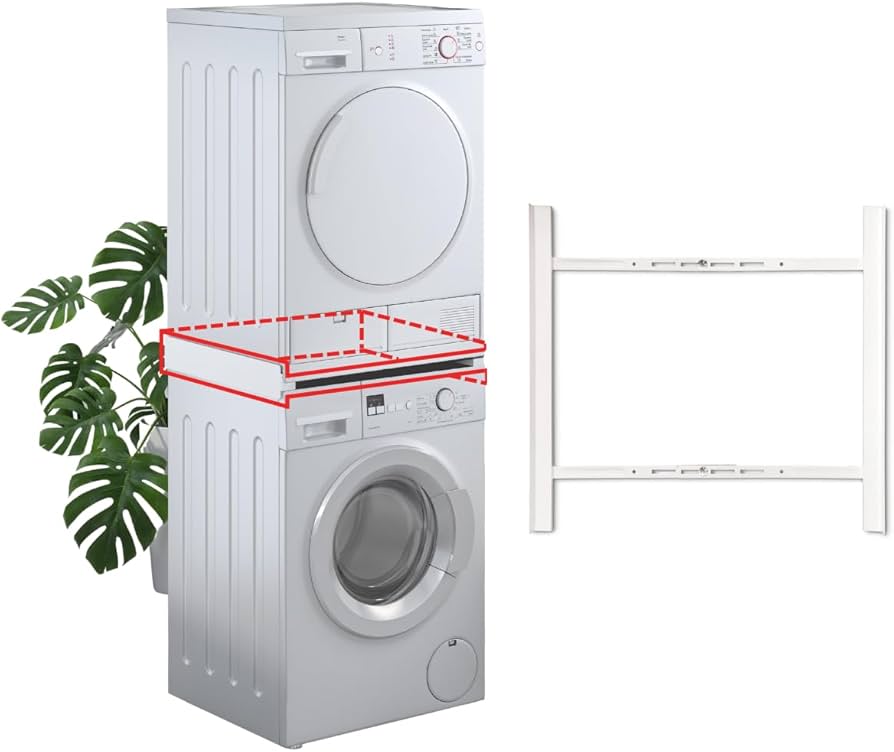 SUPERIOR KIT SOVRAPPOSIZIONE LAVATRICE/ASCIUGATRICE SUPSLW002
