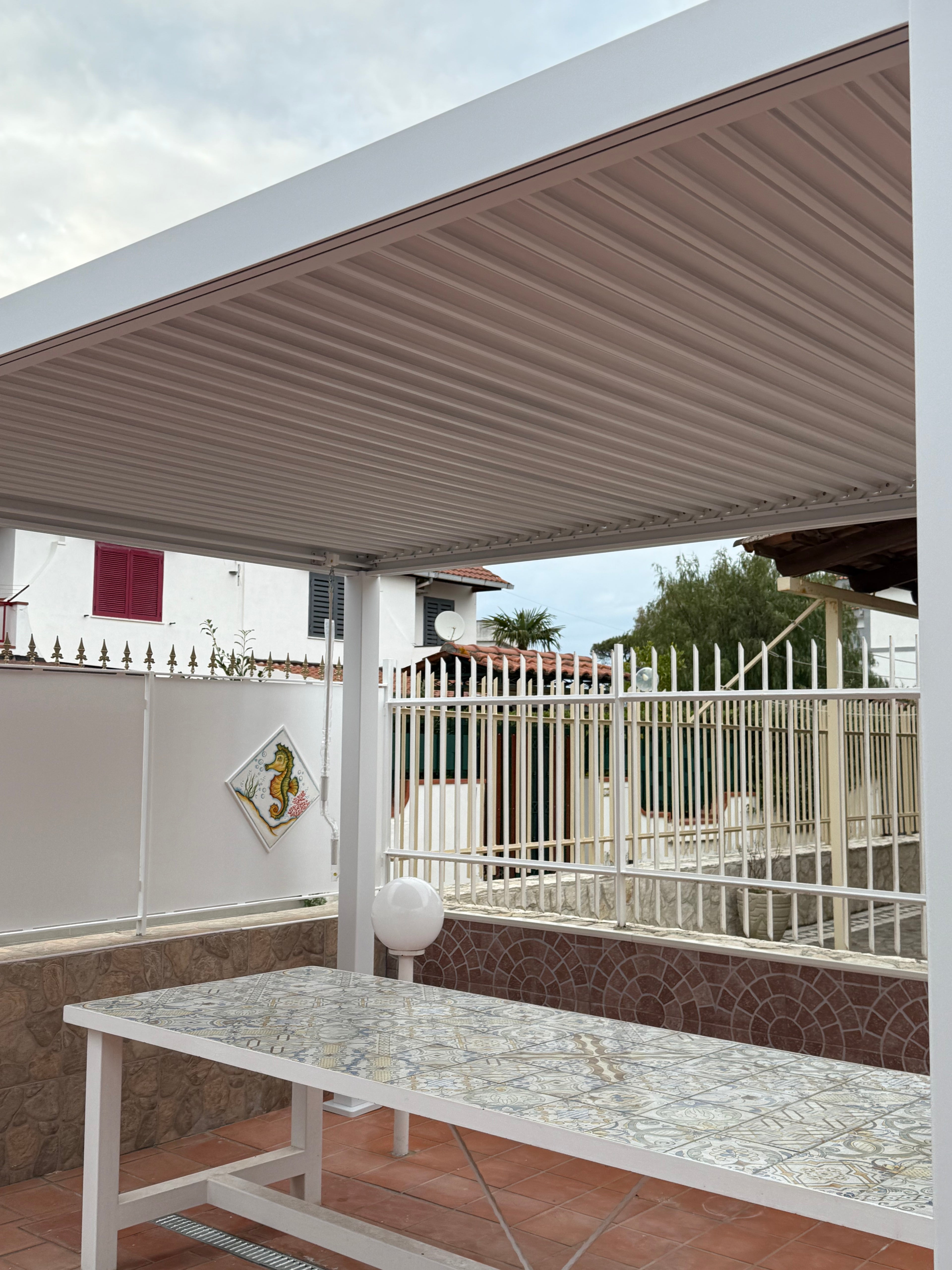 PERGOLA TENERIFE IN ALLUMINIO 3x4 BIANCO