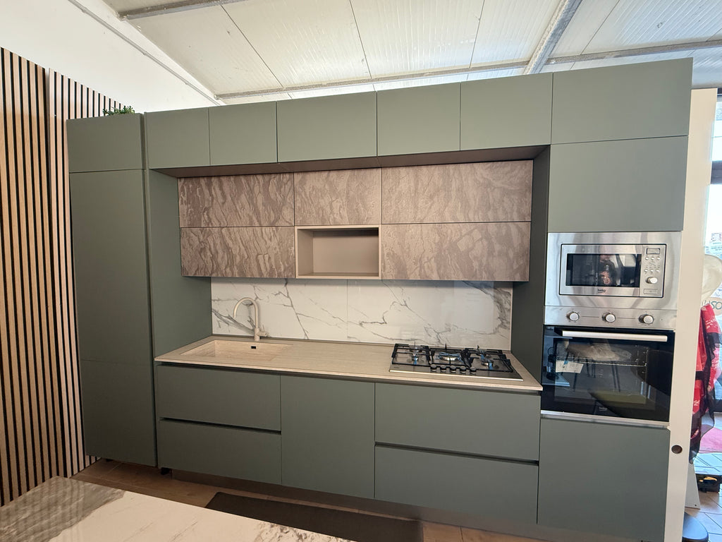 ALA CUCINE MATHERIA 22 COLORE VERDE SALVIA E CLAY 3,60