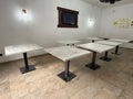TAVOLO BAR RISTORANTE 90x90 PIANO SHABBY