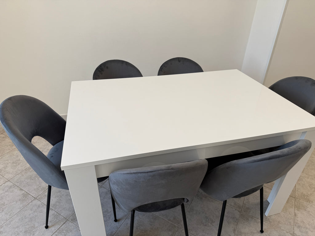 CUCINA BIANCO LUCIDO 3,90 MT PRONTA CONSEGNA