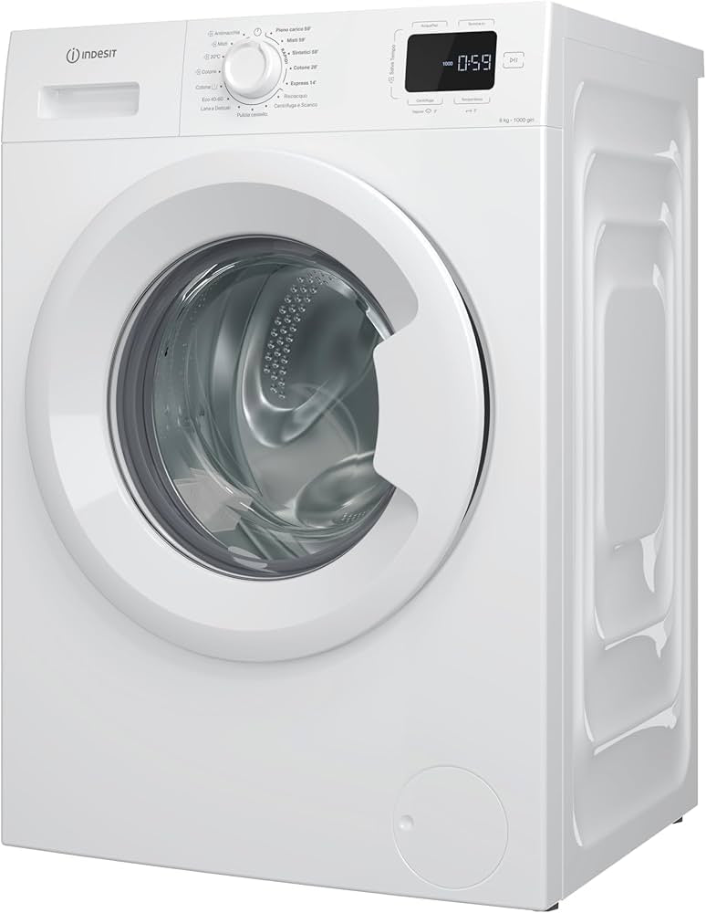INDESIT LAVATRICE 6KG SLIM INVERTER B 1000GIRI VAPORE IM 640 MY TIME IT