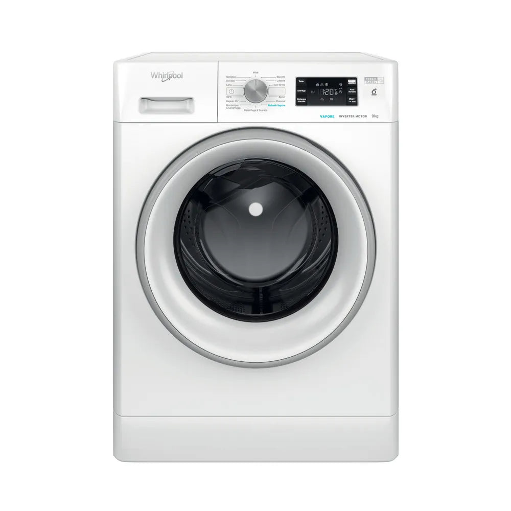 WHIRLPOOL LAVATRICE 9KG FRESHCARE INVERTER VAPORE A FFB 9269 SV IT