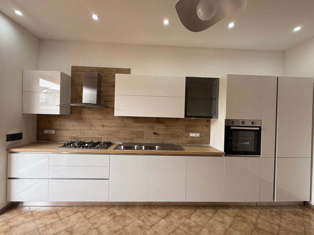 ALA CUCINE MATHERIA 22 BIANCO LACCATO