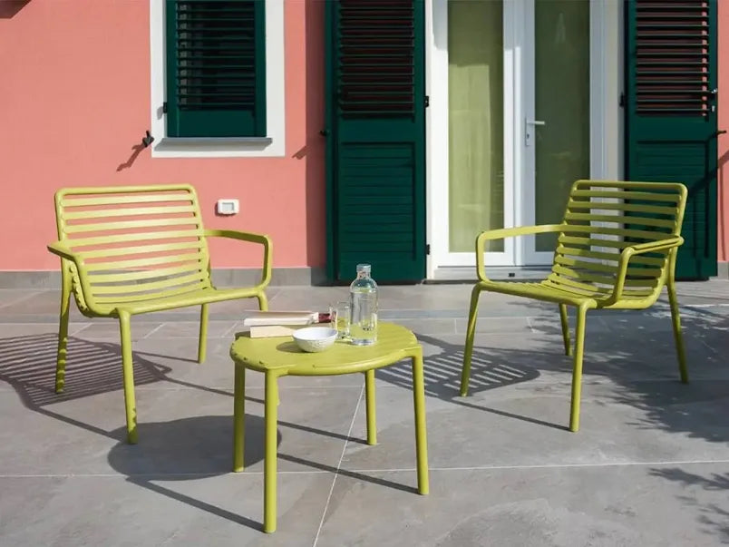 NARDI SET DOGA RELAX 2 POLTRONE + TAVOLINO DOGA PERA