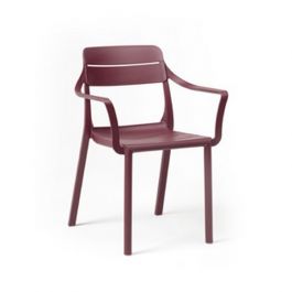 NARDI POLTRONA CASSIA ARMCHAIR BORGOGNA