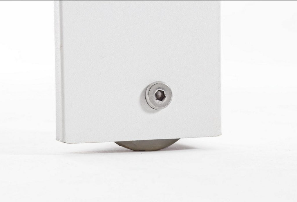 BIZZOTTO TAVOLO IN ALLUMINIO 200/300X110 BIANCO CX21-KONNOR