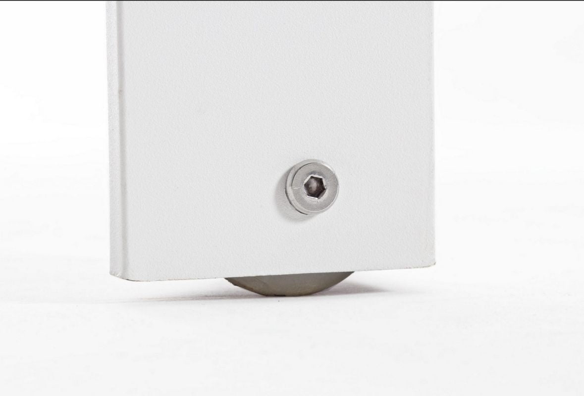 BIZZOTTO TAVOLO IN ALLUMINIO 200/300X110 BIANCO CX21-KONNOR