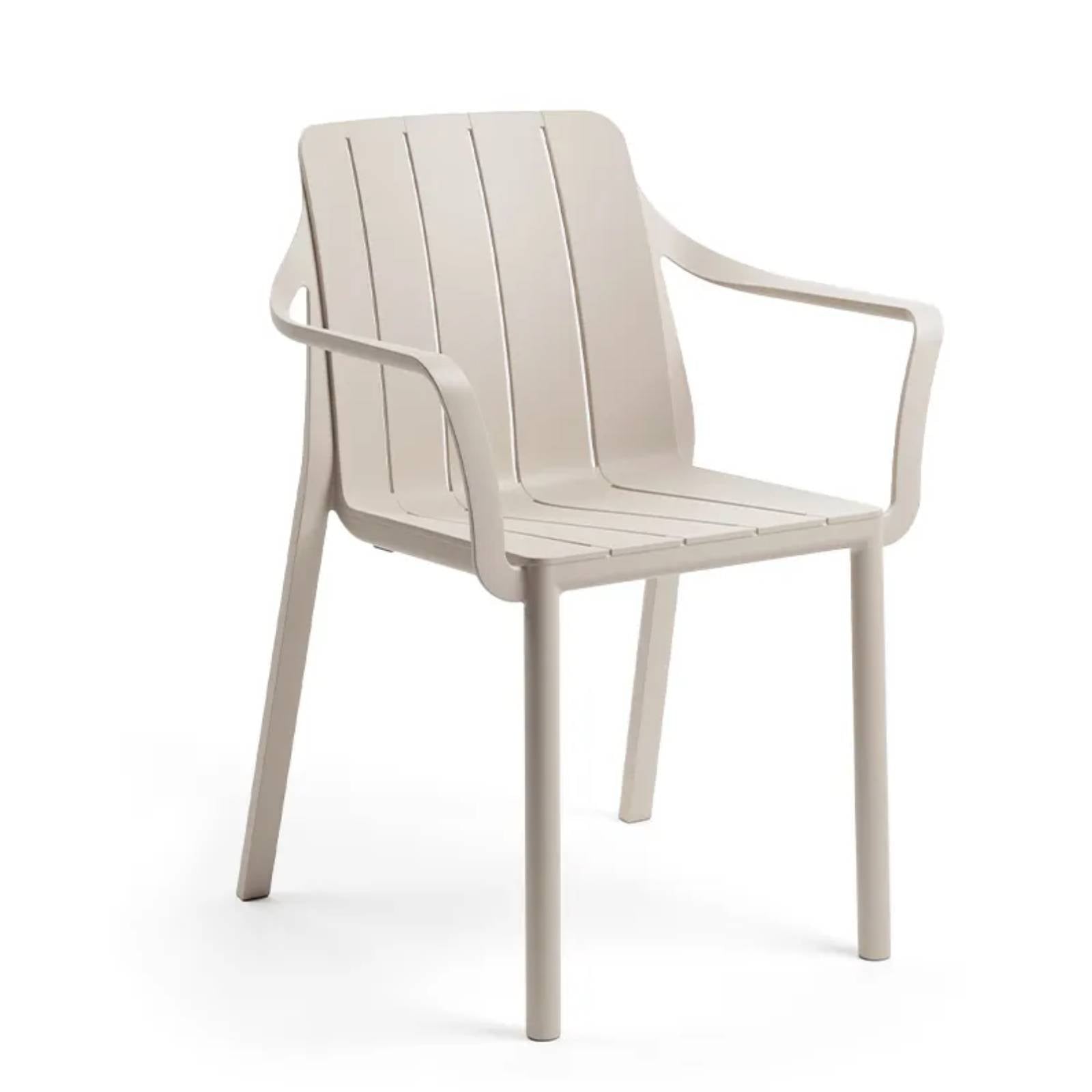 NARDI POLTRONA “TIBERINA ARMCHAIR” IN POLIPROPILENE FIBER-GLASS PER GIARDINO, BAR E RISTORANTE – MADE IN ITALY