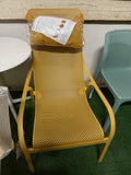 NARDI SEDIA NET RELAX CON CUSCINO SENAPE
