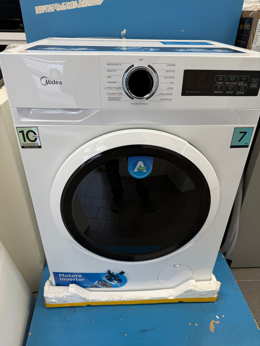 MIDEA MF110W70BA10/W-IT LAVATRICE, KG 7