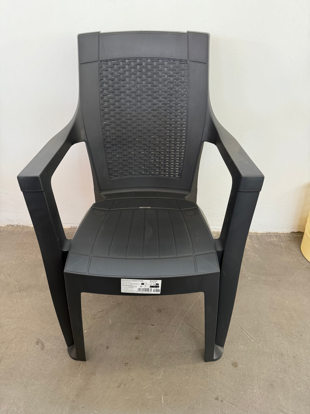 POLTRONA MADDALENA RATTAN ANTRACITE