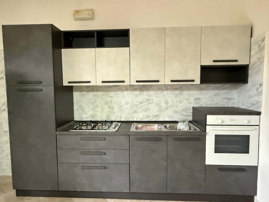 CUCINA CRETA 3 METRI  H 2,16