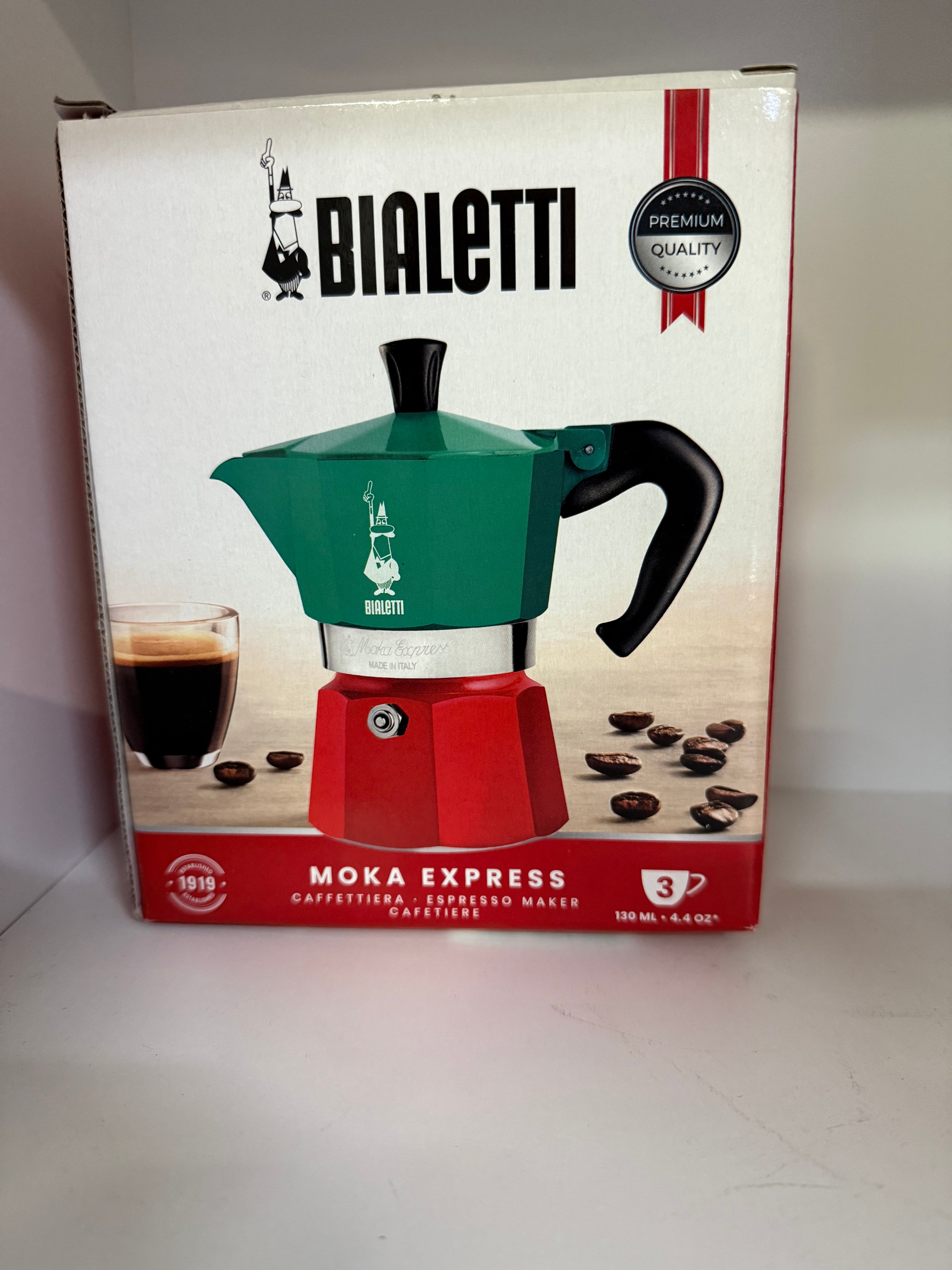 BIALETTI MOKA ESPRESS ITALIA TZ 3