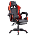 SEDIA GAMING SEDUTA E SCHIENALE IMBOTTITA ROSSO
