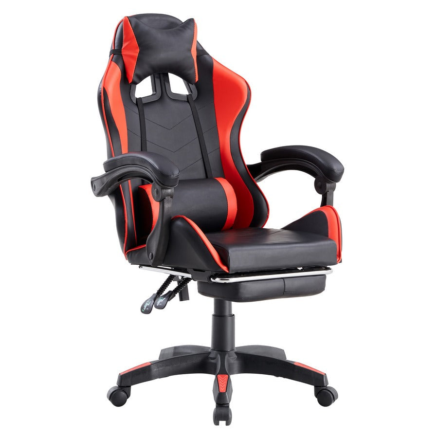 SEDIA GAMING SEDUTA E SCHIENALE IMBOTTITA ROSSO
