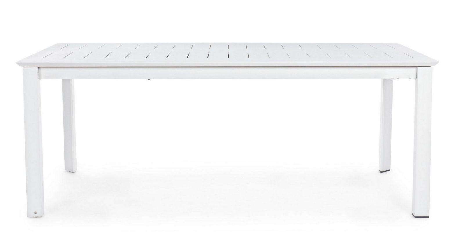 BIZZOTTO TAVOLO IN ALLUMINIO 200/300X110 BIANCO CX21-KONNOR