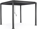 PERGOLA BIOCLIMATICA PALMAS 3x3 ANTRACITE FERRO/ALLUMINIO
