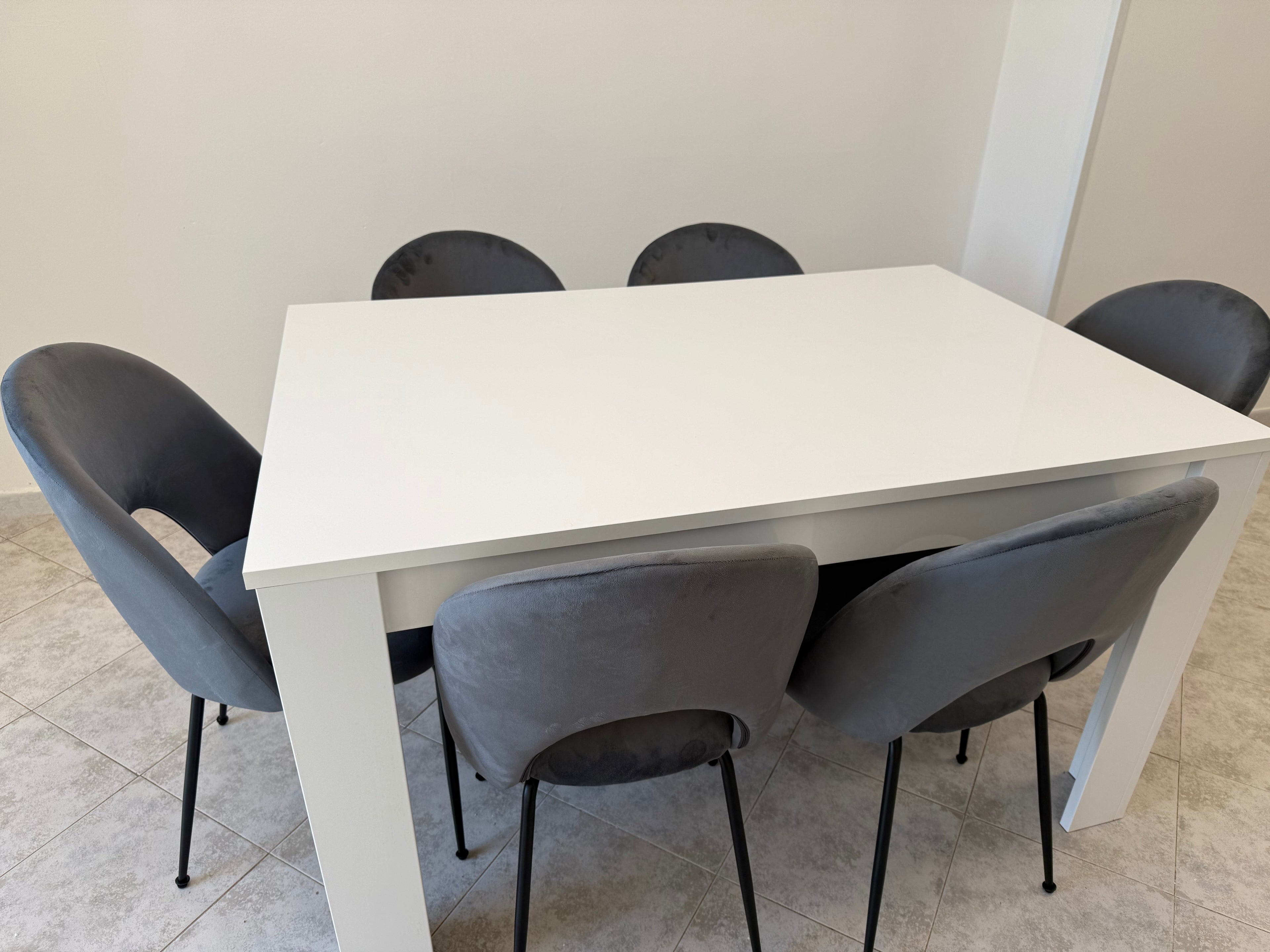 CUCINA BIANCO LUCIDO 3,90 MT PRONTA CONSEGNA