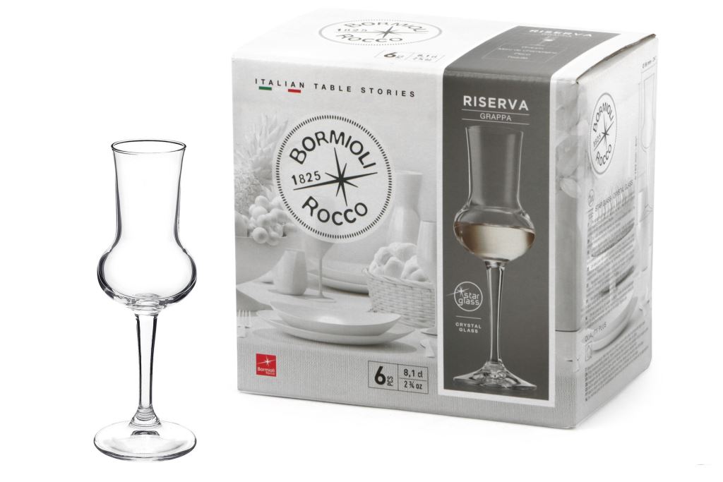BORMIOLI RISERVA GRAPPA CALICE 8,5CL