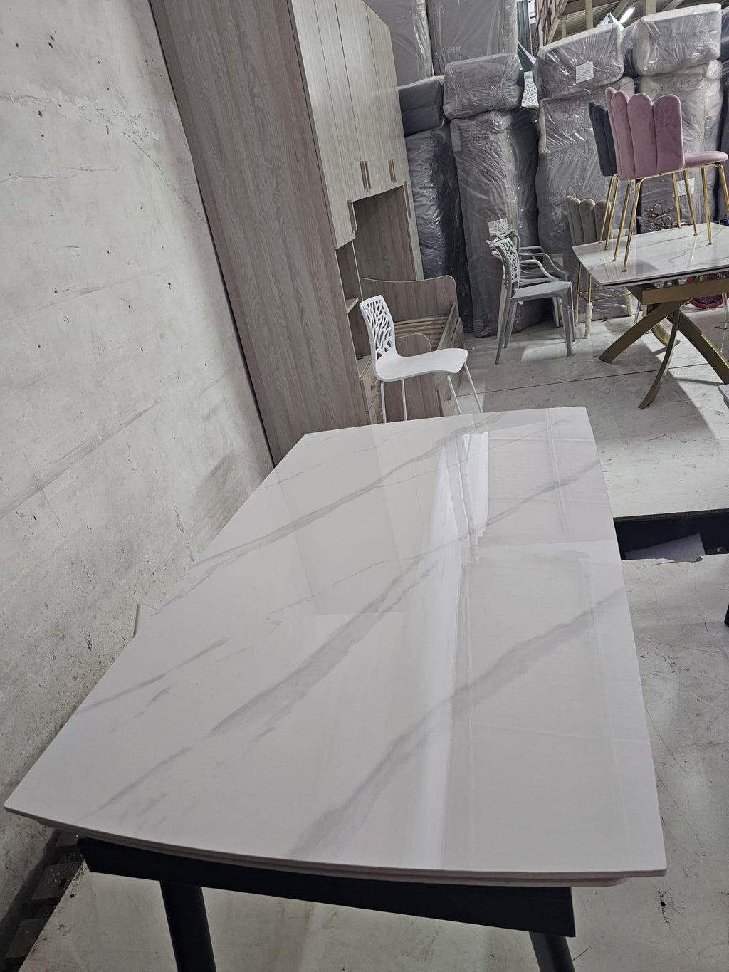 TAVOLO ROCK 120x80 APRIBILE 180 GRIGIO