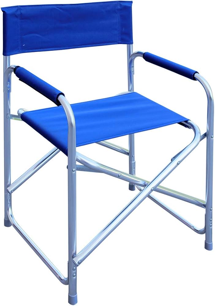 SEDIA REGISTA ALLUMINIO  Blu
