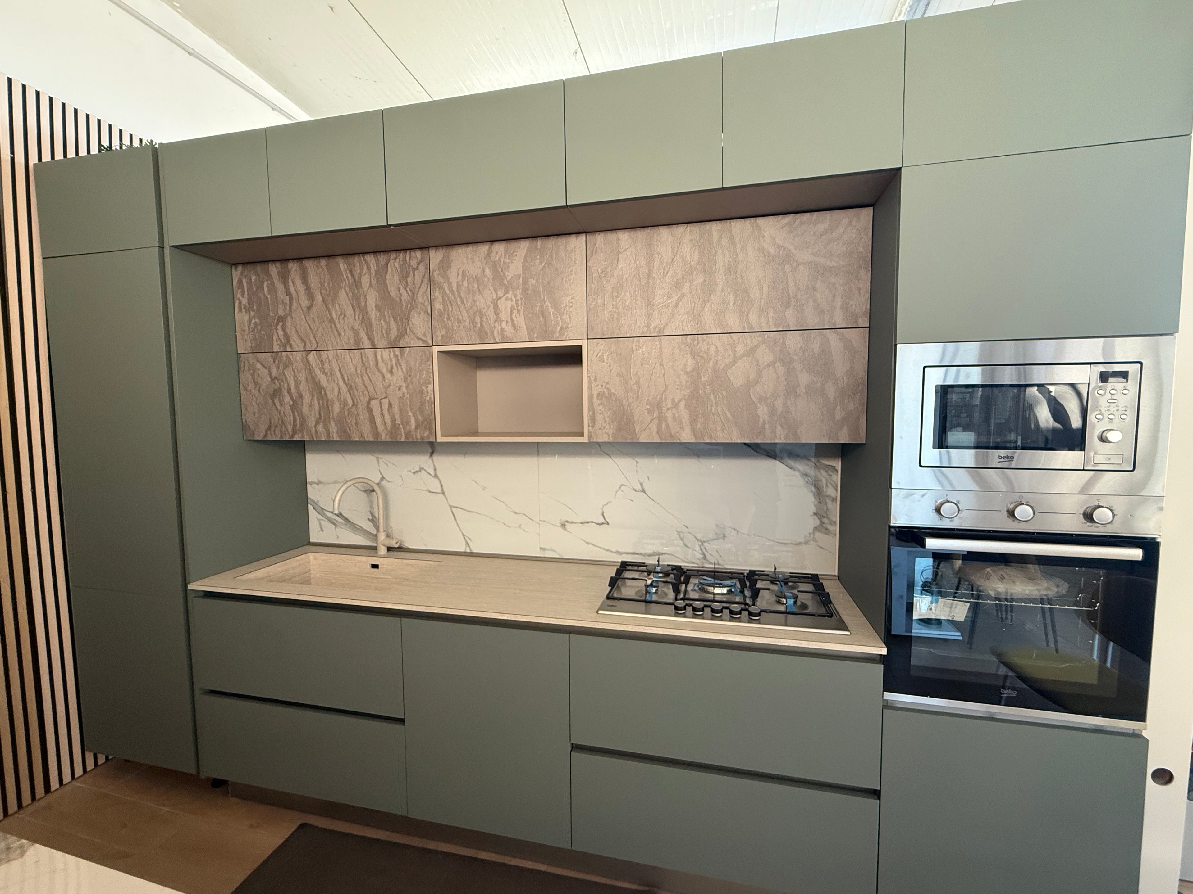 ALA CUCINE MATHERIA 22 COLORE VERDE SALVIA E CLAY 3,60