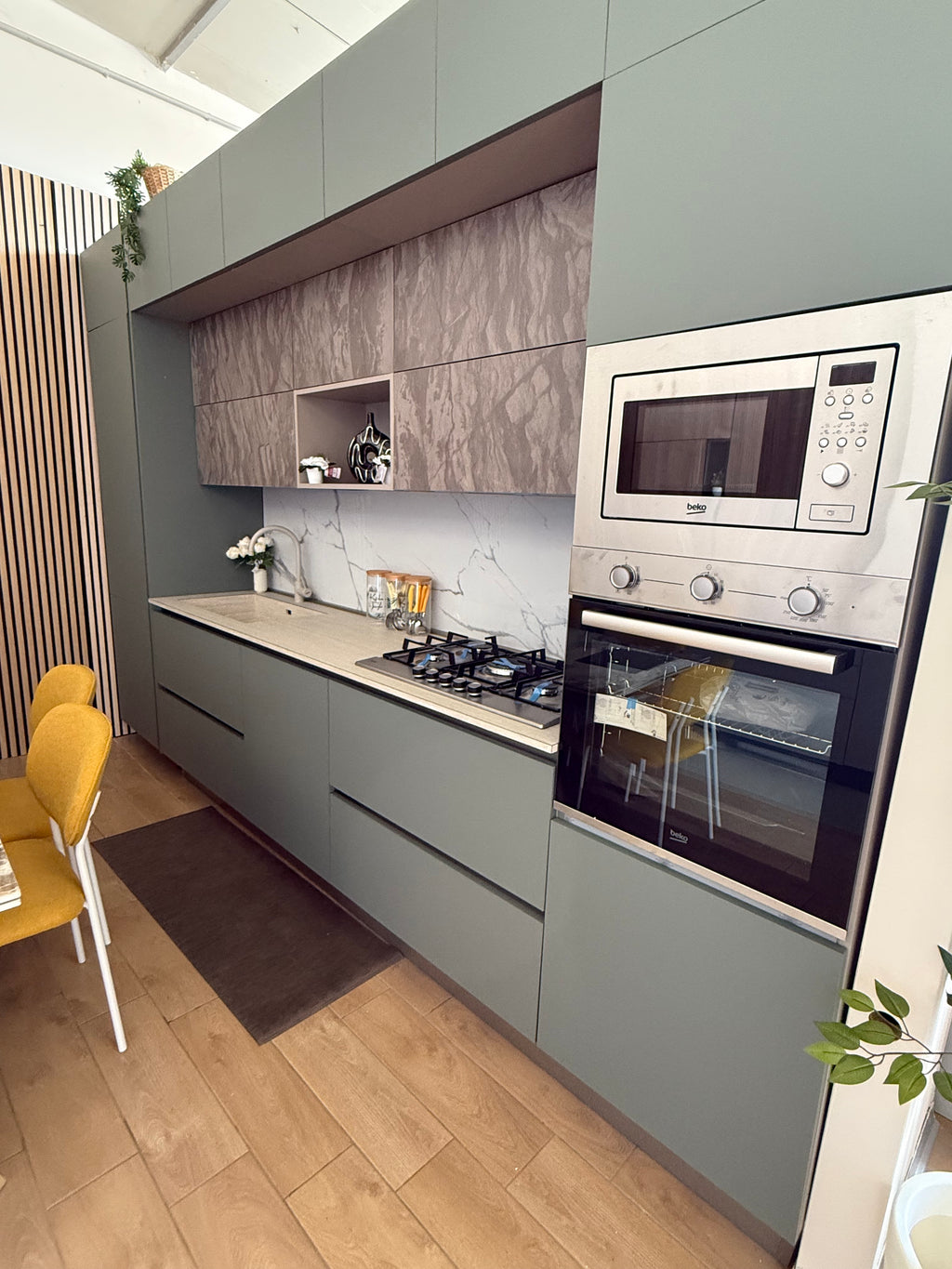 ALA CUCINE MATHERIA 22 COLORE VERDE SALVIA E CLAY 3,60