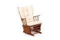 SEDIA A DONDOLO DALLAS BEIGE OSCILLANTE
