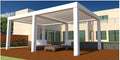 PERGOLA BIOCLIMATICA 6x6 MODELLO ONE CLIMA MADE IN ITALY