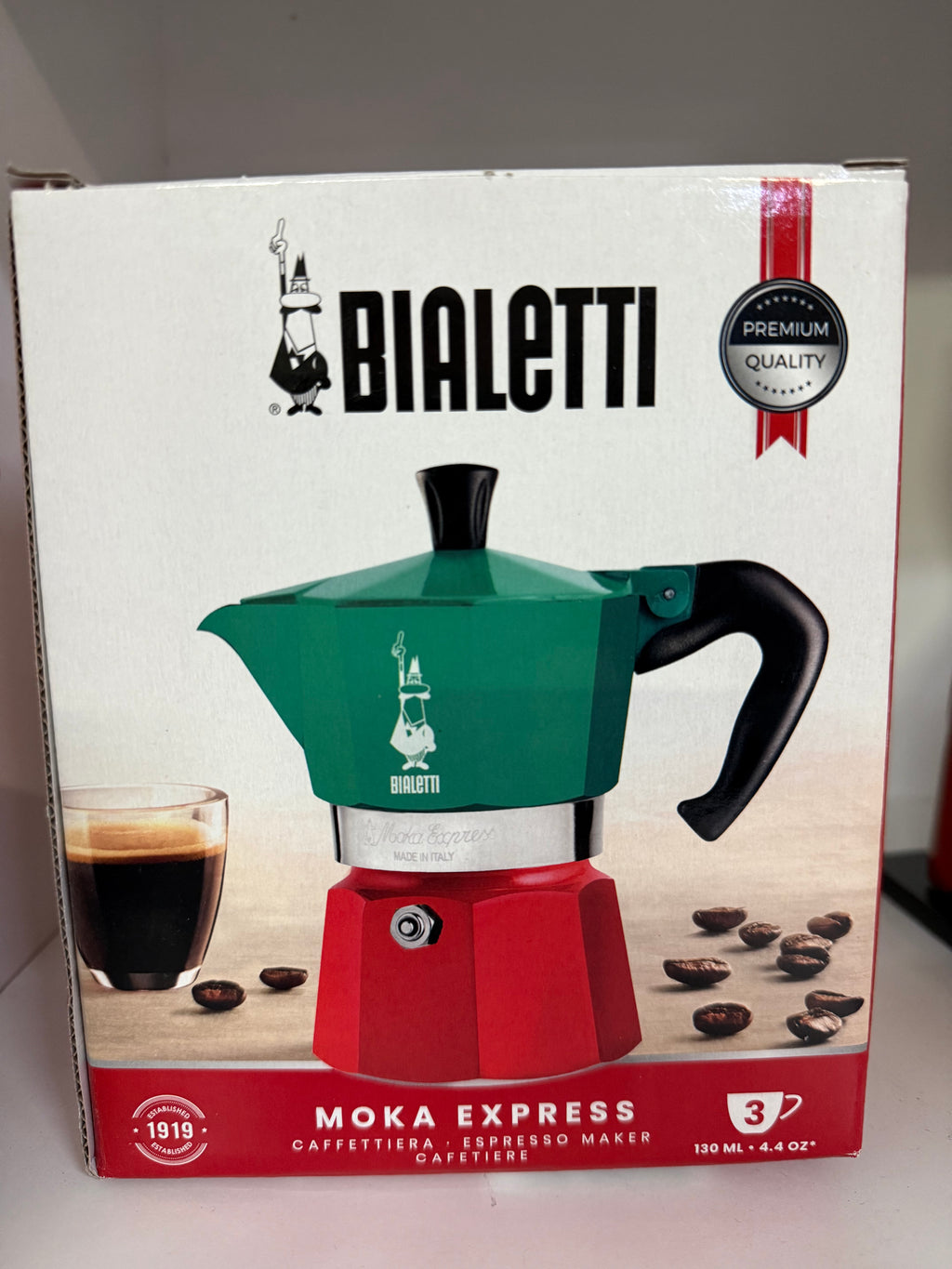 BIALETTI MOKA ESPRESS ITALIA TZ 3