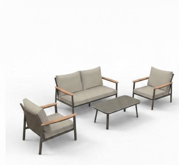 SALOTTO RIVA 5 Posti Brown