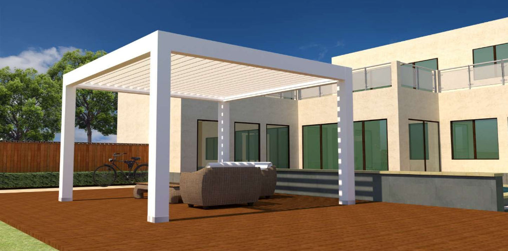 PERGOLA BIOCLIMATICA 5x6 MADE IN ITALY MODELLO NEXUS (