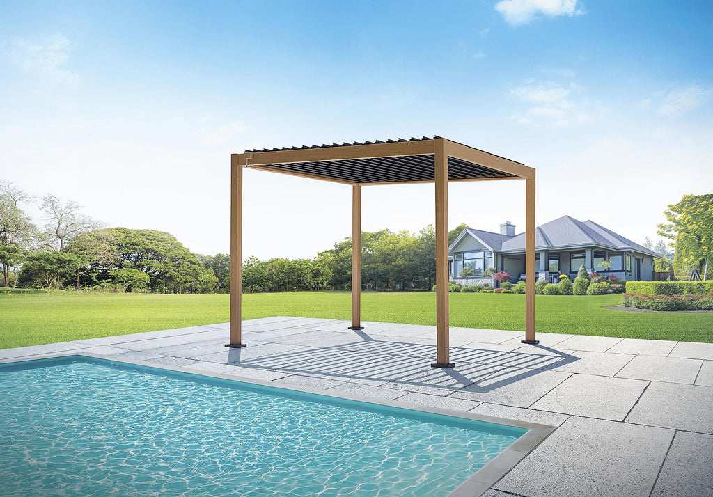 PERGOLA TEXAS 3X4 EFFETTO LEGNO