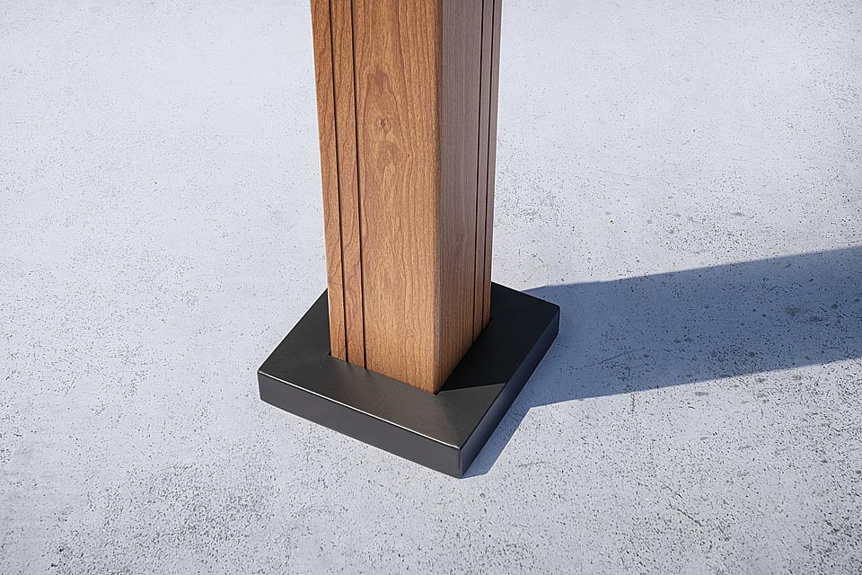 PERGOLA TEXAS 3X3 EFFETTO LEGNO