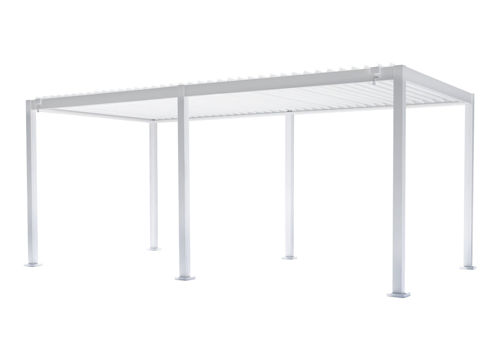 PERGOLA TEXAS 3X6 BIANCO