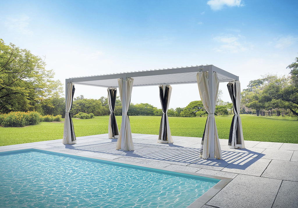 PERGOLA TEXAS 3X6 BIANCO