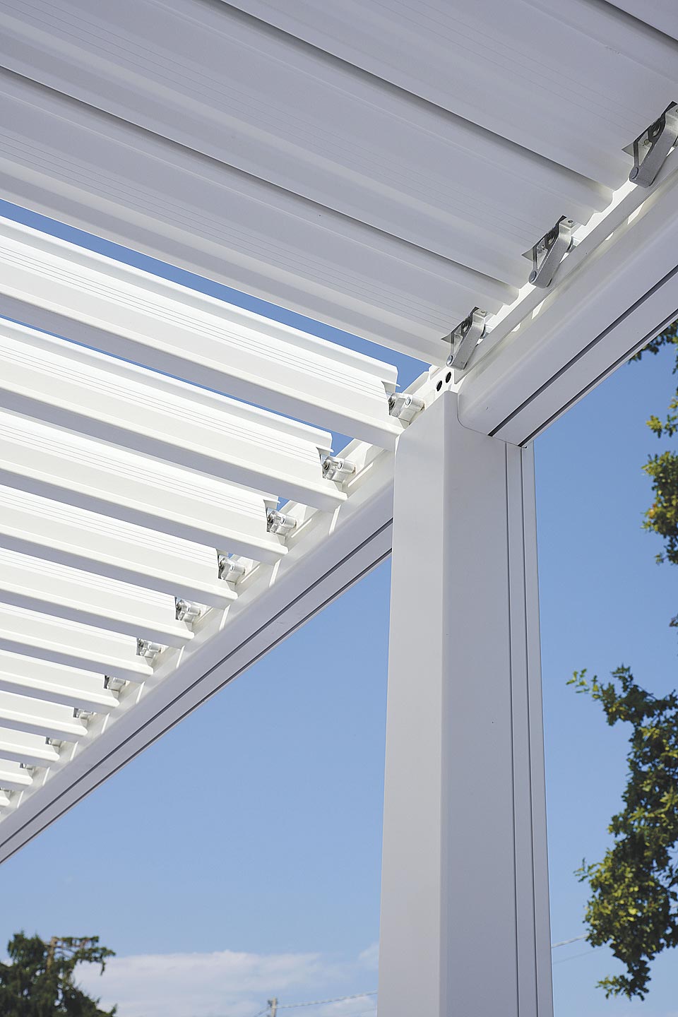 PERGOLA TEXAS 4X4 - ALU - BIANCO
